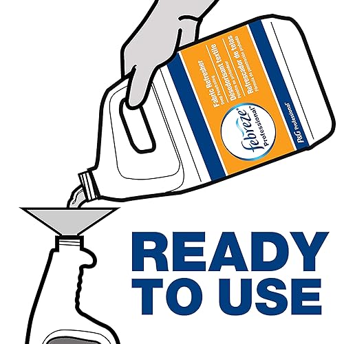 Miniatura 5 de P&G Professional-33032CT Eliminador de olores a granel de Febreze, protector estático y recambio de tela penetrante profunda, aroma fresco y limpio,