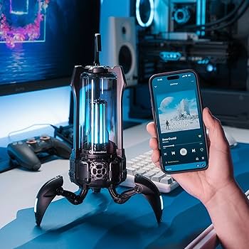 Amazon.com: GravaStar Supernova Portable Bluetooth Speaker, LED