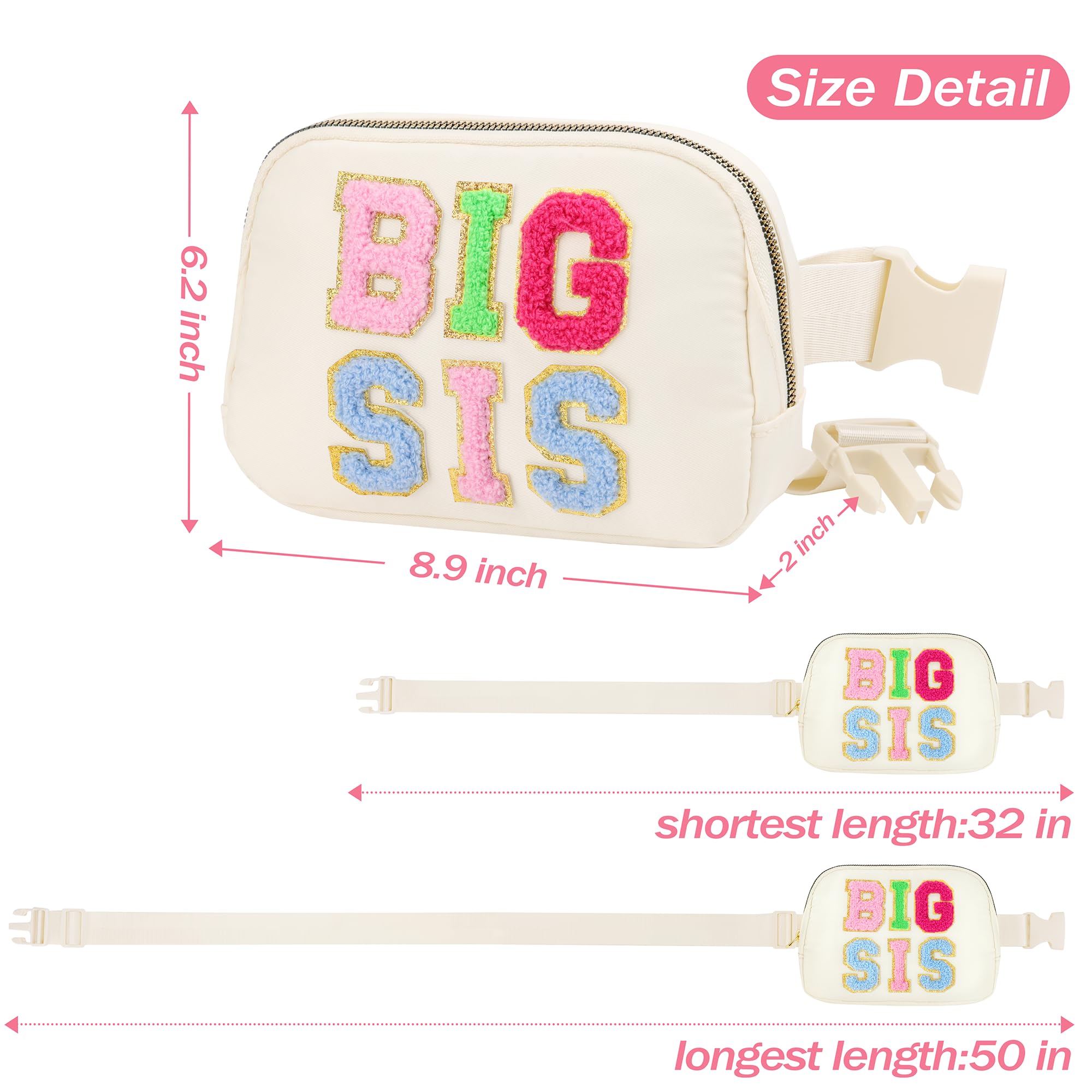 Big Sister Gifts for Girls, Big Sister Sis Gift Set of 5