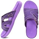 KuaiLu Womens Fashion Orthotic Slides Arch Support Slip On Walking Sandals gallery image