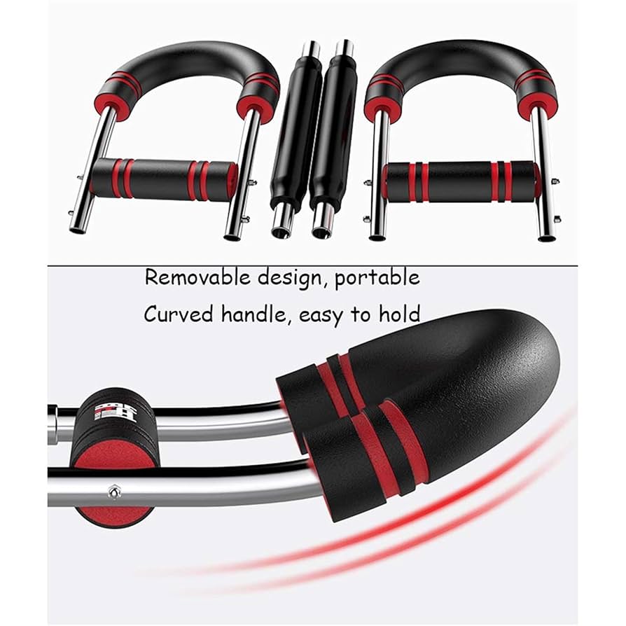 Push Up Handles, Muscle Training Tool - Multifunctional H-Shaped