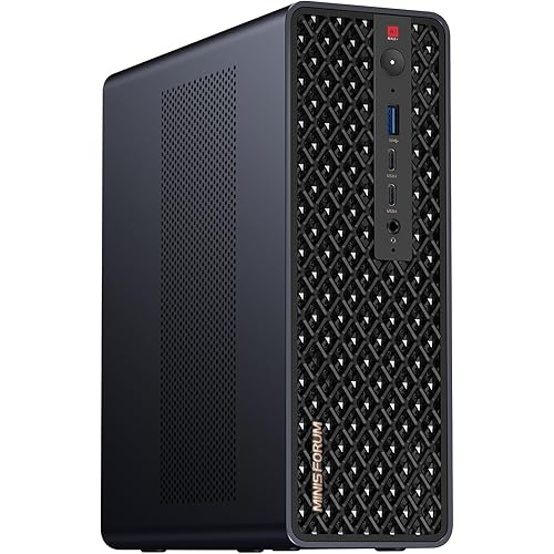 MINISFORUM MS-S1 MAX Mini AI Workstation PC, AMD Ryzen AI Max+ 395 (16C/32T),RDNA3.5 GPU,128GB LPDDR5x UMA RAM,Dual M.2 PCIe 4.0, PCIe x16 Slot, USB4 V2(80Gbps)& Dual 10GbE, 320W PSU,Wi-Fi 7