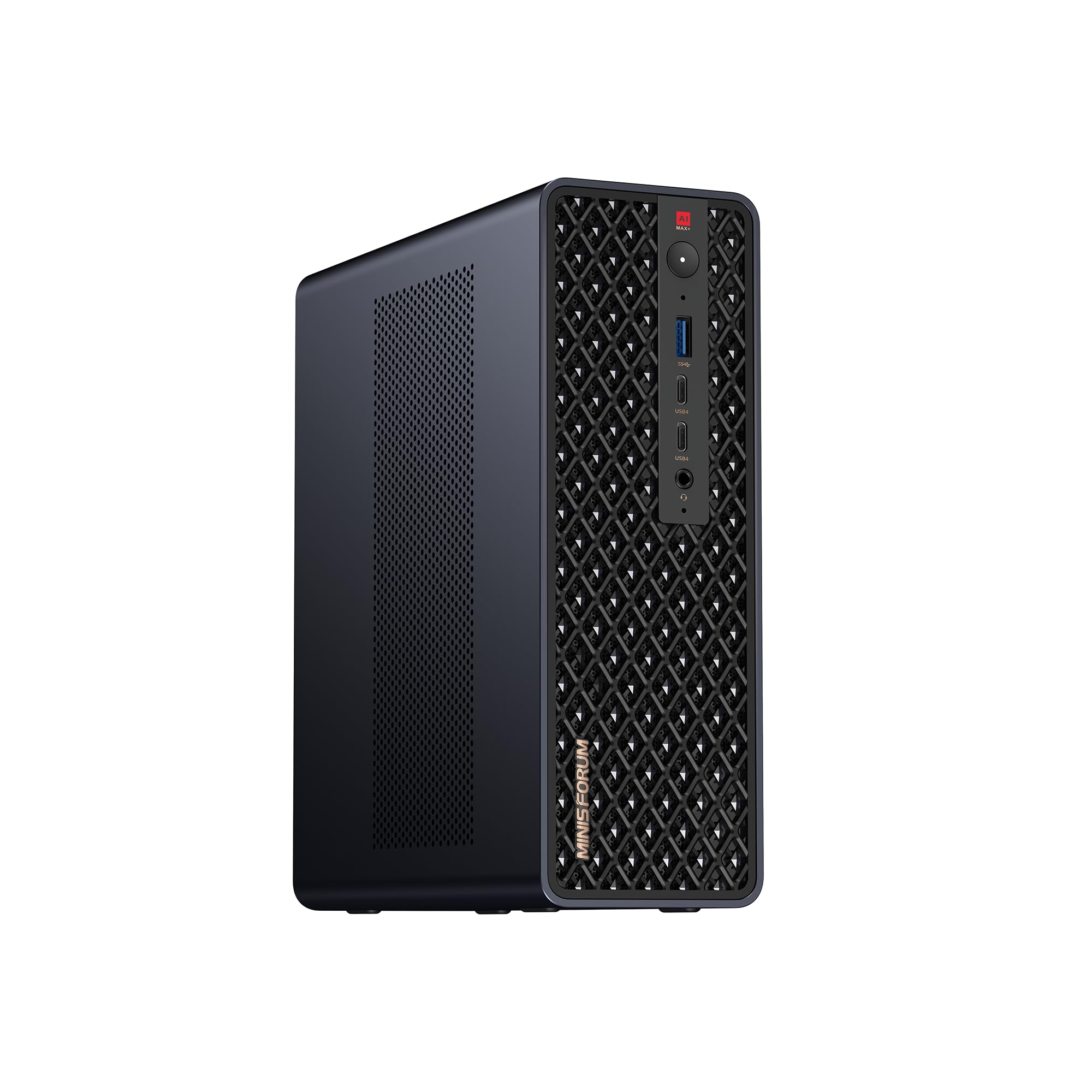 MINISFORUM MS-S1 Max Mini PC, AMD Ryzen Al Max+ 395 (16C/32T fino a 5,1 GHz) e scheda grafica AMD Radeon 8060S, 128 GB LPDDR5x/2 TB PCIe 4.0 SSD, HDMI/2 x USB4/2 x USB4 V2, 2 x 10G LAN, Wi-Fi7, BT5.4