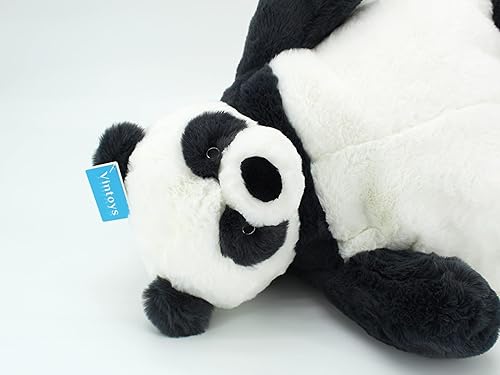 Vista 4 de Panda - Almohada grande para abrazar, de algodón, de 23 pulgadas
