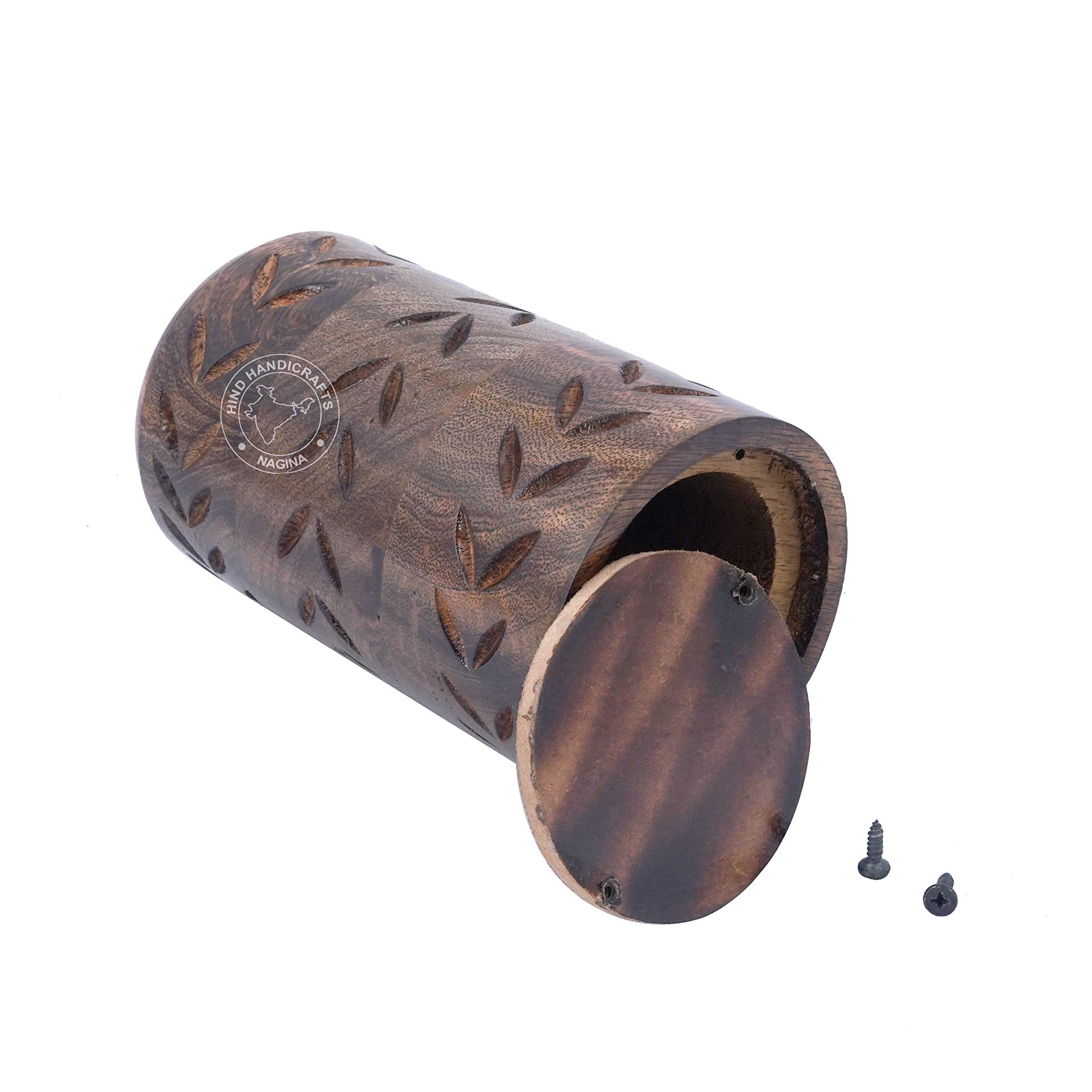 Urnas redondas grabadas de madera para cenizas humanas adultas Caja de madera Urnas de cremación de palisandro para cenizas Urnas funerarias grandes (15 pulgadas cúbicas antiguo 1)