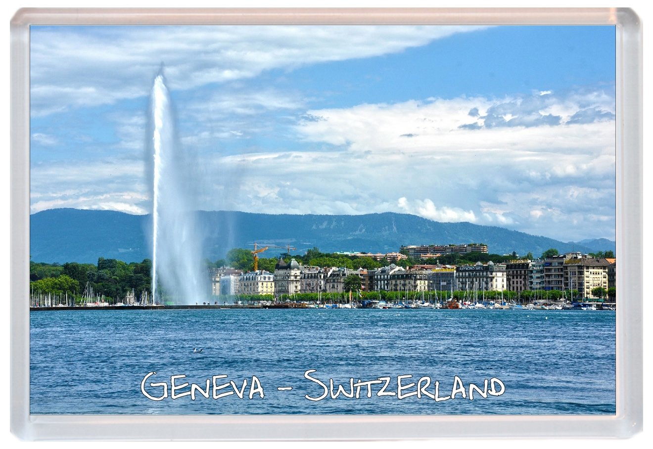 Baked Bean Store Geneva - Switzerland - Jumbo Fridge Magnet Id941