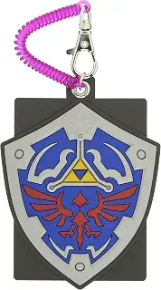 ゼルダの伝説 雑貨シリーズ ゼルダの伝説 ラバーパスケース(ハイリアの盾)高さ11cm
