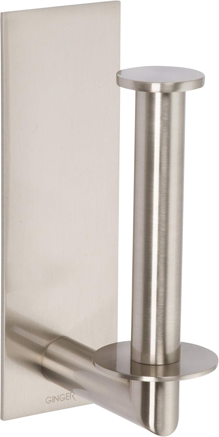 Ginger 2807/SN - Surface Spare Toilet Tissue - Satin Nickel Finish