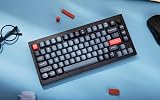 Keychron V1 Max Clavier Mécanique sans Fil, Disposition 75% QMK/Via programmable avec Hot-swappable Gateron Jupiter Banana Switch, Compatible avec Mac Windows Linux – Version Bouton (ANSI/US) - 3