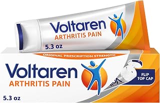 Voltaren Arthritis Pain Relief Gel 1% Diclofenac Sodium NSAID - Clinically Proven OTC Joint Pain Reliever, Improves Mobility, 5.3oz Tube
