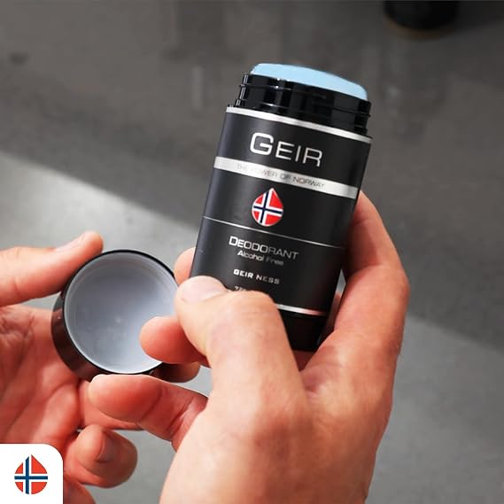Geir Ness Men Deodorant Alcohol and Aluminum Free Deodorant