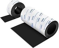 Vista 17 de Tiras de fieltro con respaldo adhesivo, tiras de fieltro para muebles, paquete de 20 piezas de 1/2 x 6 pulgadas, tiras de fieltro adecuadas