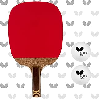 Butterfly Nitchugo Japanese Penhold Table Tennis Racket | Nakama Series | Maximum Control for The Beginning Penhold Player | Recommended for Beginning Level Players (NITI)