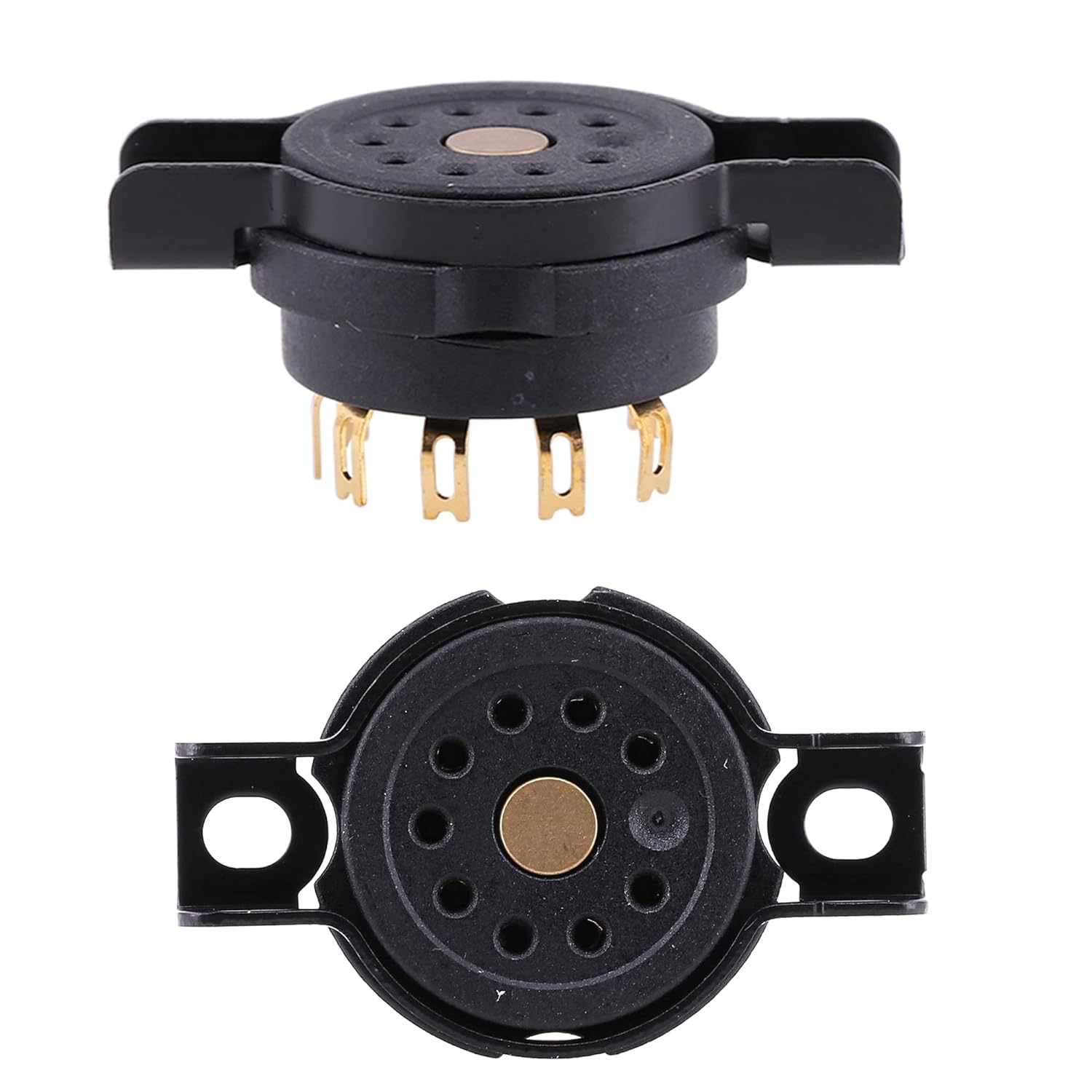 Sunn 10PZ Ceramica B9A Placcato Nel 9Pin Presa Per Tubo - Foto 10