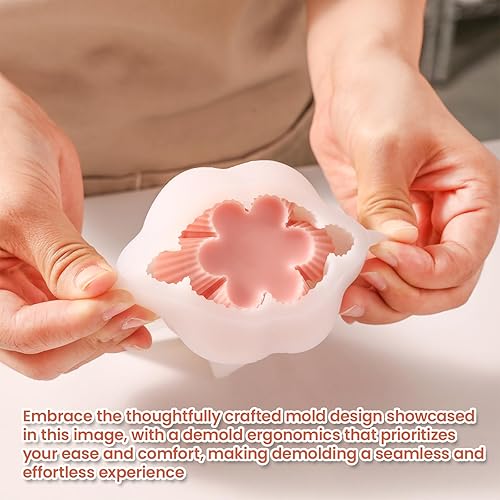 Miniatura 5 de Boowan Nicole Moldes de silicona de vela espiral del árbol de Navidad para la fabricación de velas suministros para la decoración del hogar (LZ0611)