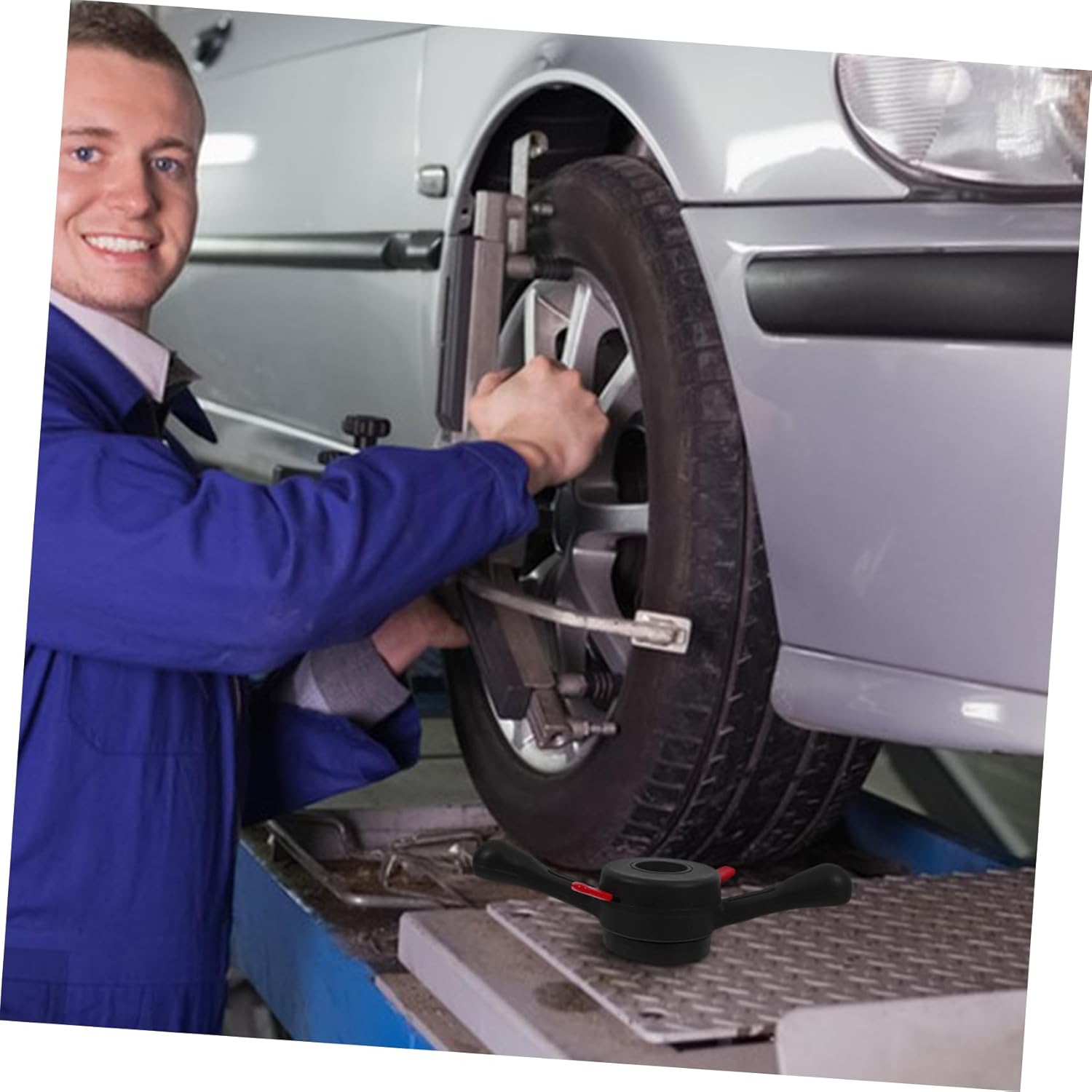 Wheel Balancer Quick Release Tool for Wing Nut Pitch Portable and Lightweight Car Balancing Tool for Efficient Tire Change and