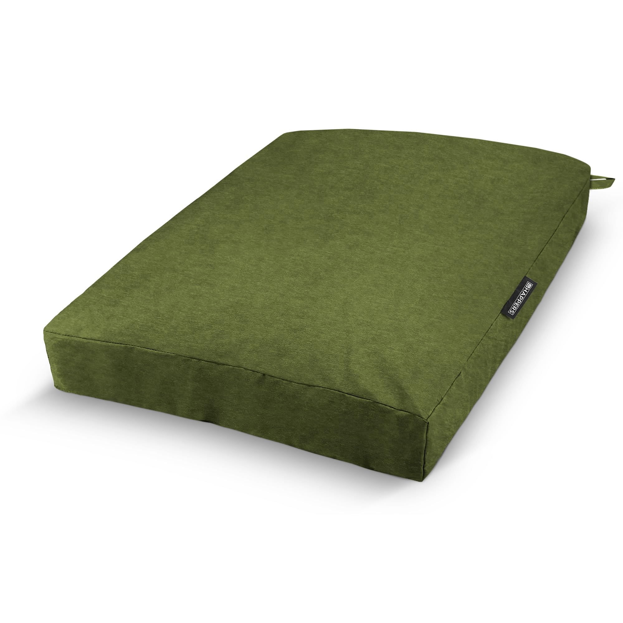 HAPPERS Cojín de Suelo Naylim Mate Impermeable Multiusos para Exterior, Banco y Palets - Comodidad y Versatilidad en un sólo Cojín Verde 60x80