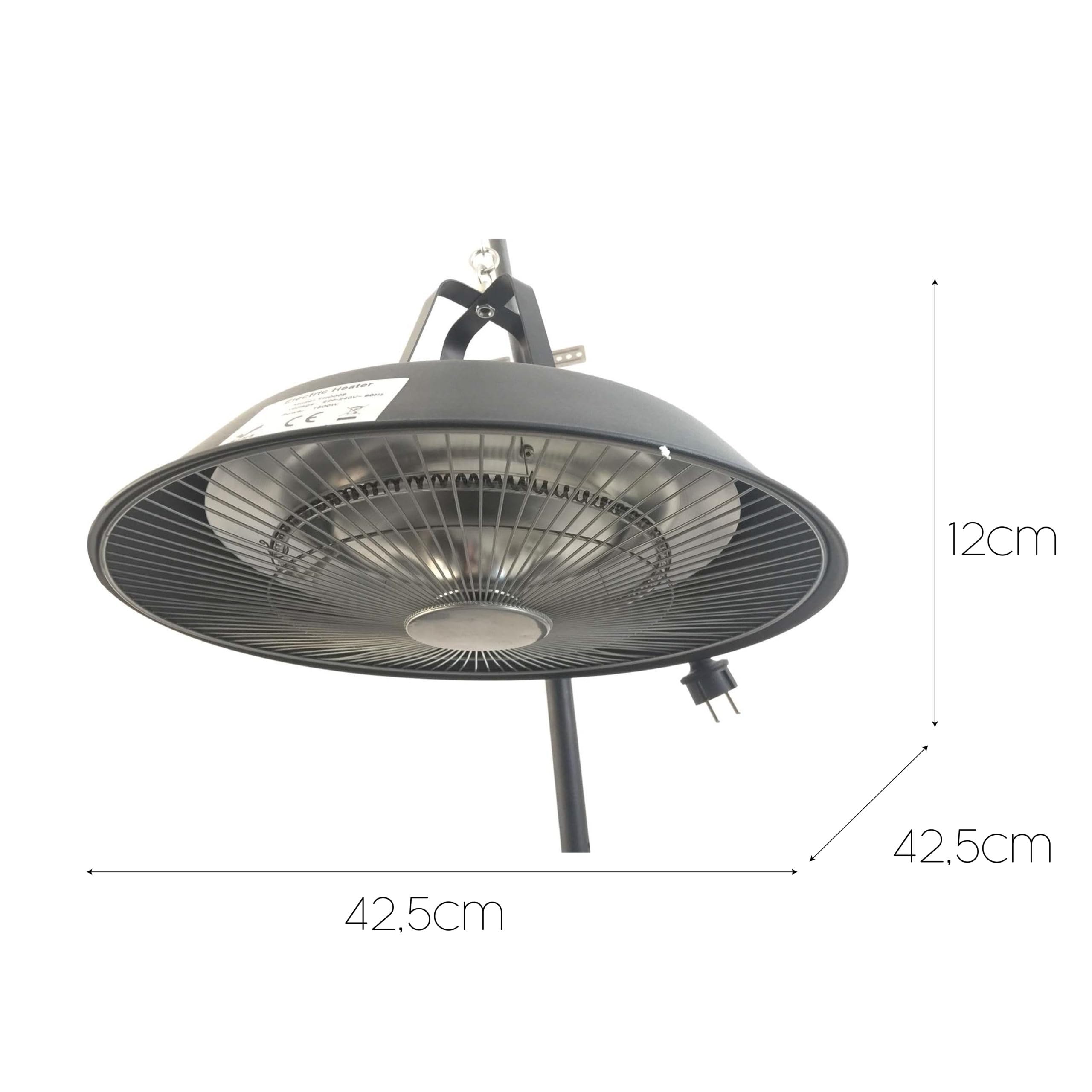 KEKAI Grzejnik Podczerwień halogenowy Sufit Standard Design 1500W Marka
