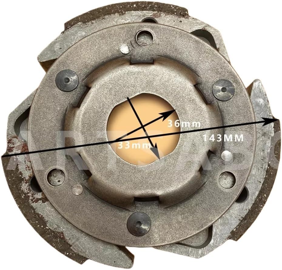 Akcesoria 143mm Sprzęgło szczękowe Uchwyt sprzęgła dla MAJESTY dla Buyang dla Feishen 250CC 260CC LH300 Zastępować
