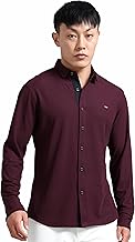 STELLERS Men's Premium Full Sleeve Shirt | Feather Touch Feel| Regular Fit| Odour Resistant| Anti-Static| Wrinkle Free| Quick Dry | Stretchable| Lightweight| Sweat-Proof