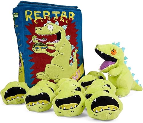 Kidrobot Rugrats Reptar - Caja de cereales (10 pulgadas)