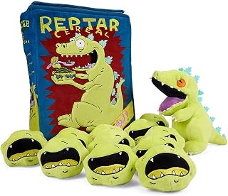 Kidrobot Rugrats Reptar Cereal Box 10 Inch Interactive Plush