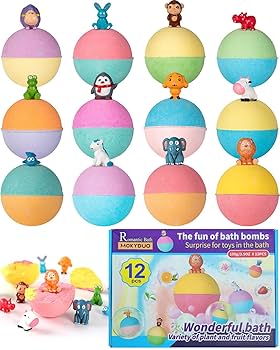 バスボムの中身 Amazon | MOKYDUO バスボム おもちゃ入り こども 炭酸 入浴剤