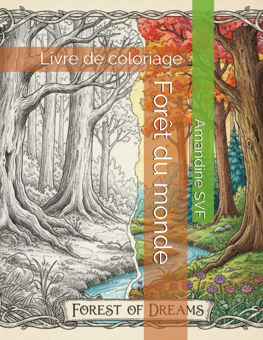 Forêt du monde: Livre de coloriage
