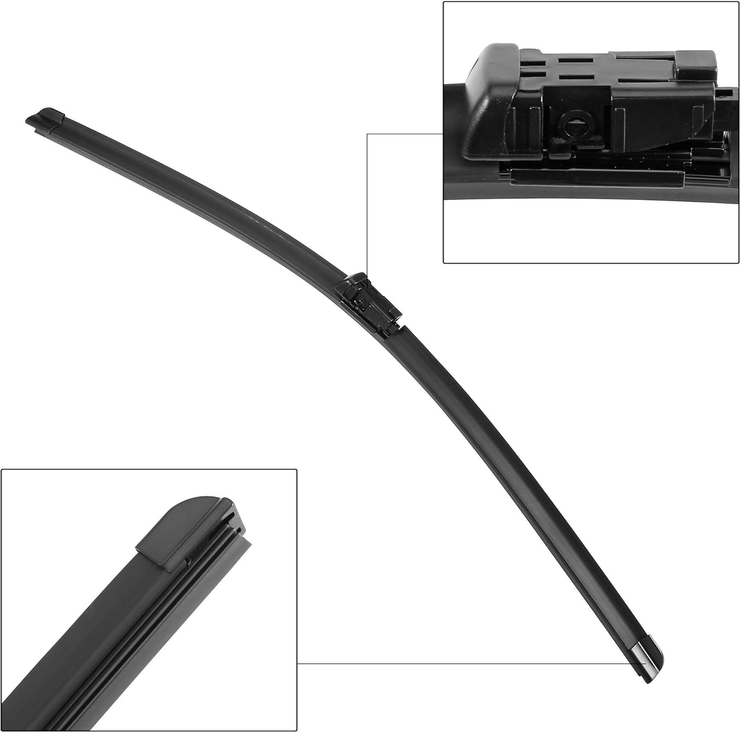 X AUTOHAUX Front Windshield Wiper Blades for Jaguar F-Pace X761 2016-2019 26 Inch + 19 Inch