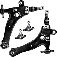 Vista 55 de Detroit Axle - Kit de brazos de control inferiores delanteros para Dodge Dart 2013, 2014, 2015, 2016, 2 brazos de control inferiores con ensamblaje