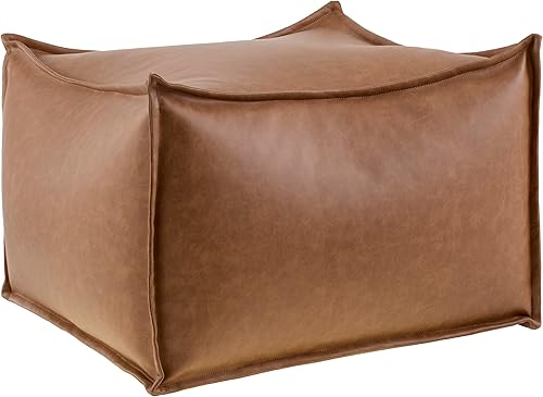 Miniatura 11 de Mark&Day Puf otomano, Lichtenegg Bohemian/Global gris plateado, rectangular, puf reposapiés para sala de estar, dormitorio y decoración bohemia del