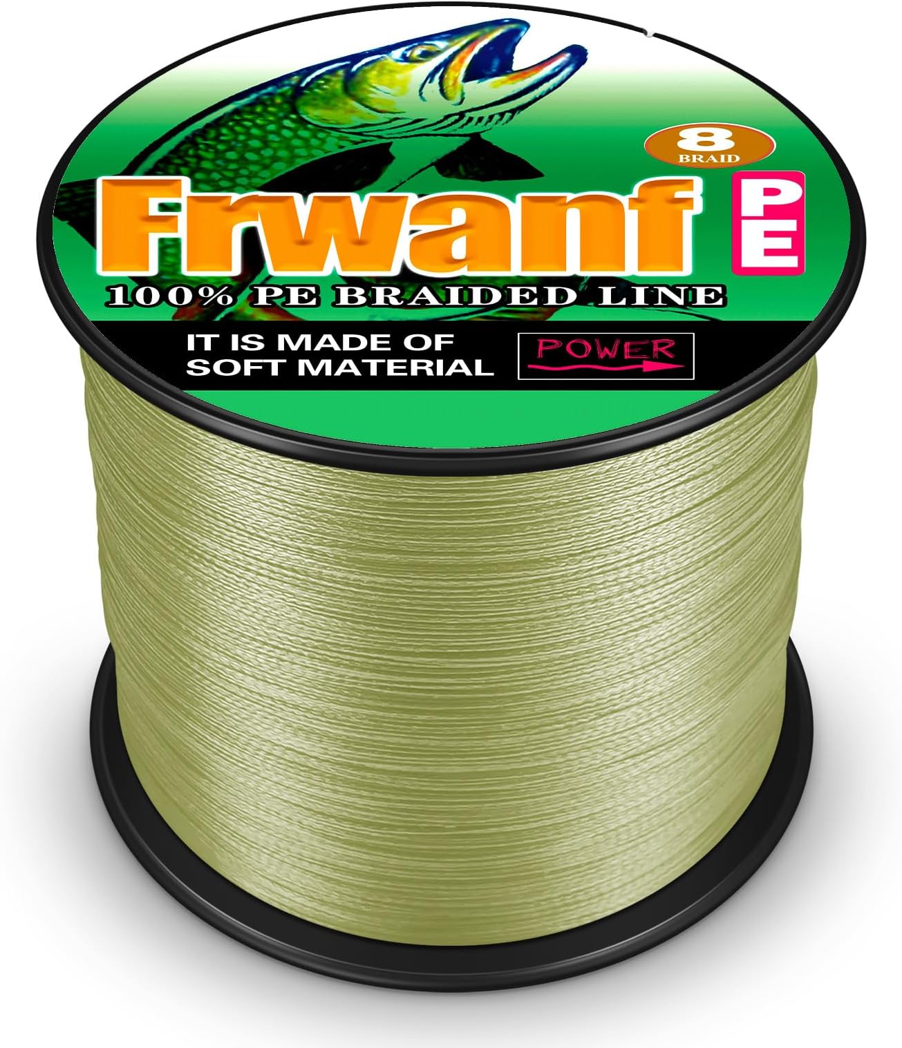 Braided Fishing Line 8 Strands of Super Strong PE Fishing line Extreme Power Fishing Braided line is Used for Saltwater and Freshwater Fishing