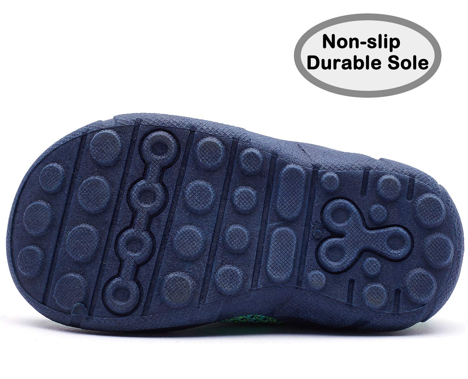 SMajong Zapatillas de Estar por Casa para Niños Antideslizantes Niña Niño Zapatos de Interior Zapatos para Bebé Primeros Pasos Zapatillas de Punto Transpirable 20-30 EU