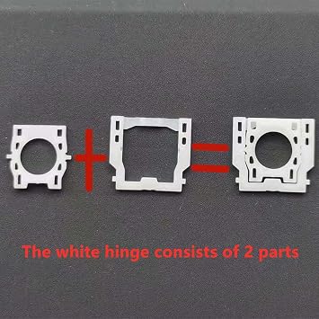 Replacement Individual C Key Cap and Hinges are Applicable for Surface Pro 4/5/6/7 1724 1796 1807 1866 (Black) Keyboard to Replace The C Key Cap and Hinge