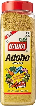 Badia Adobo Seasoning with Pepper 907.2g 2lbs