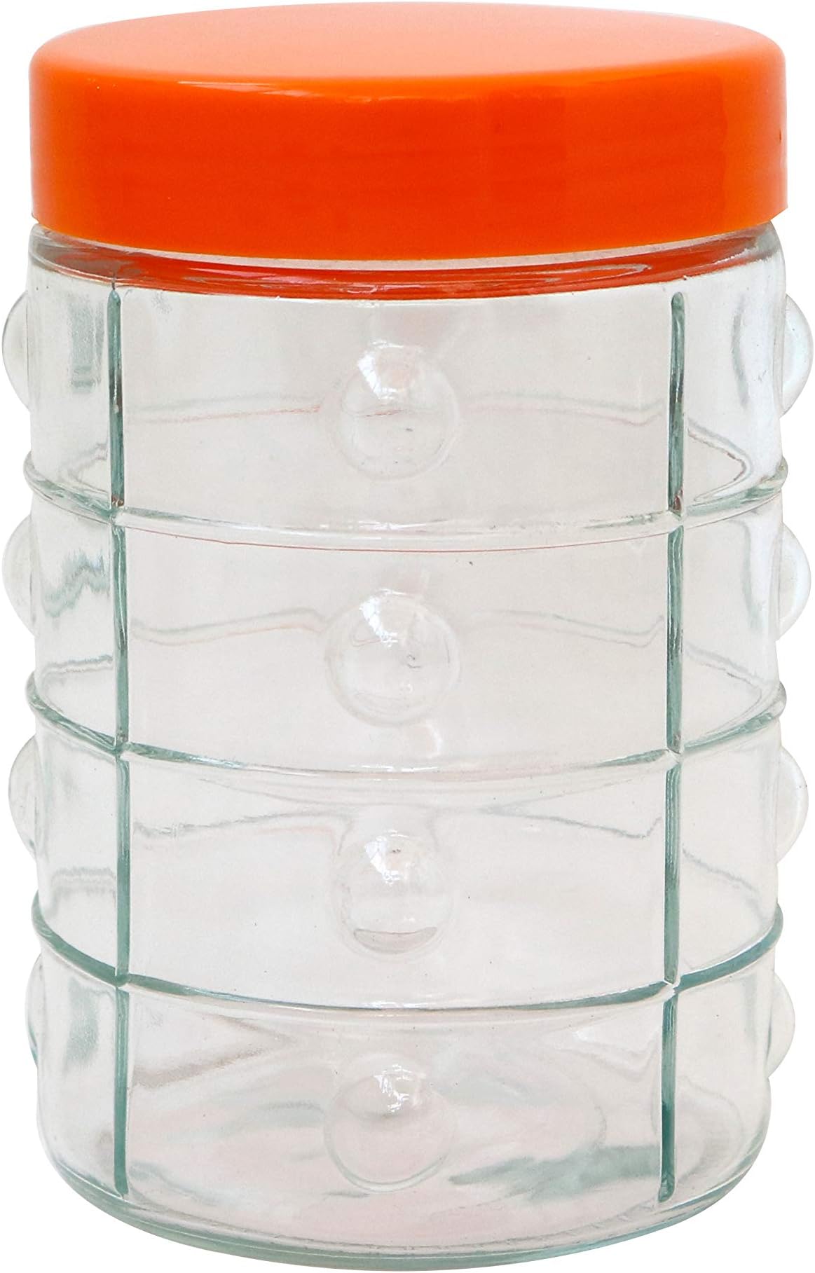 1200 Ml Glass Jar 11.5 X 17 Cm, Assorted Colors