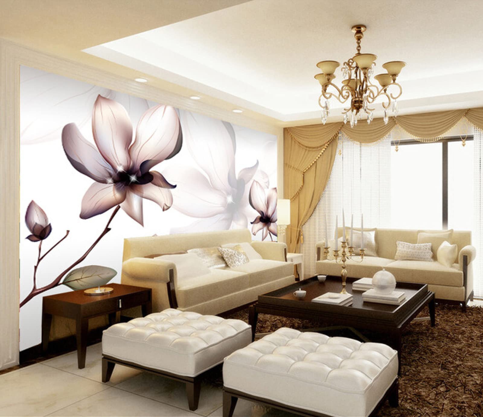 Decoración de pared de cocina pastoral Pintura en lienzo Impresión de arte de pared Juego de carteles de frutas Imágenes decorativas estéticas para decoración de sala de estar 250 cm (L) × 175 cm (H)