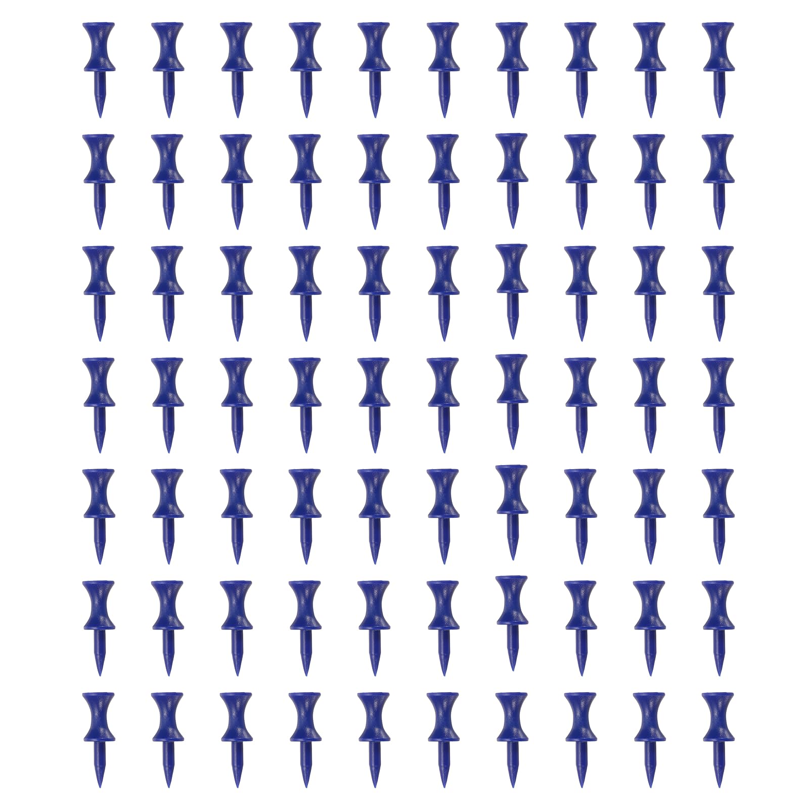 YELARXI Plastic Step Down Golf Tees, 1.5 Inch Unbreakable Plastic Golf Tees Bulk, 140 Pack & Blue - Fitting For(Practice/Outdoor/Golf Course/Competition/Leisure)