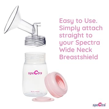 Spectra - S2 Plus Electric Breast Milk Pump Bump مع مضخة S1 ، والزجاجات ، وحماة التدفق الخلفي ، والأنابيب ، وصمام Duckbill ، والفلانشات 24/28mm
