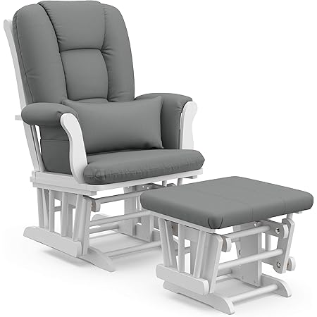 storkcraft tuscany custom glider and ottoman