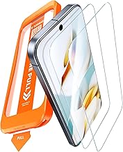 TORRAS GlassGo Ultra Tempered Glass Screen Protector for Galaxy Pixel 9a, Rounded Edges, Shockproof, Aerospace-Grade, US MIL, Full Protection, Anti-Fingerprint, Ultra Thin, 9H, No Air Bubble, Set of 2
