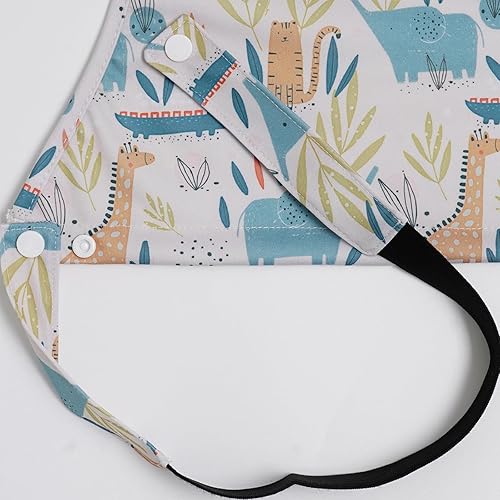 Miniatura 7 de Babero de Manga Larga para Bebé - Baberos a Prueba de Desastres para Bebés - Ajustable, Impermeable y con Accesorio para SillaMesa Alta