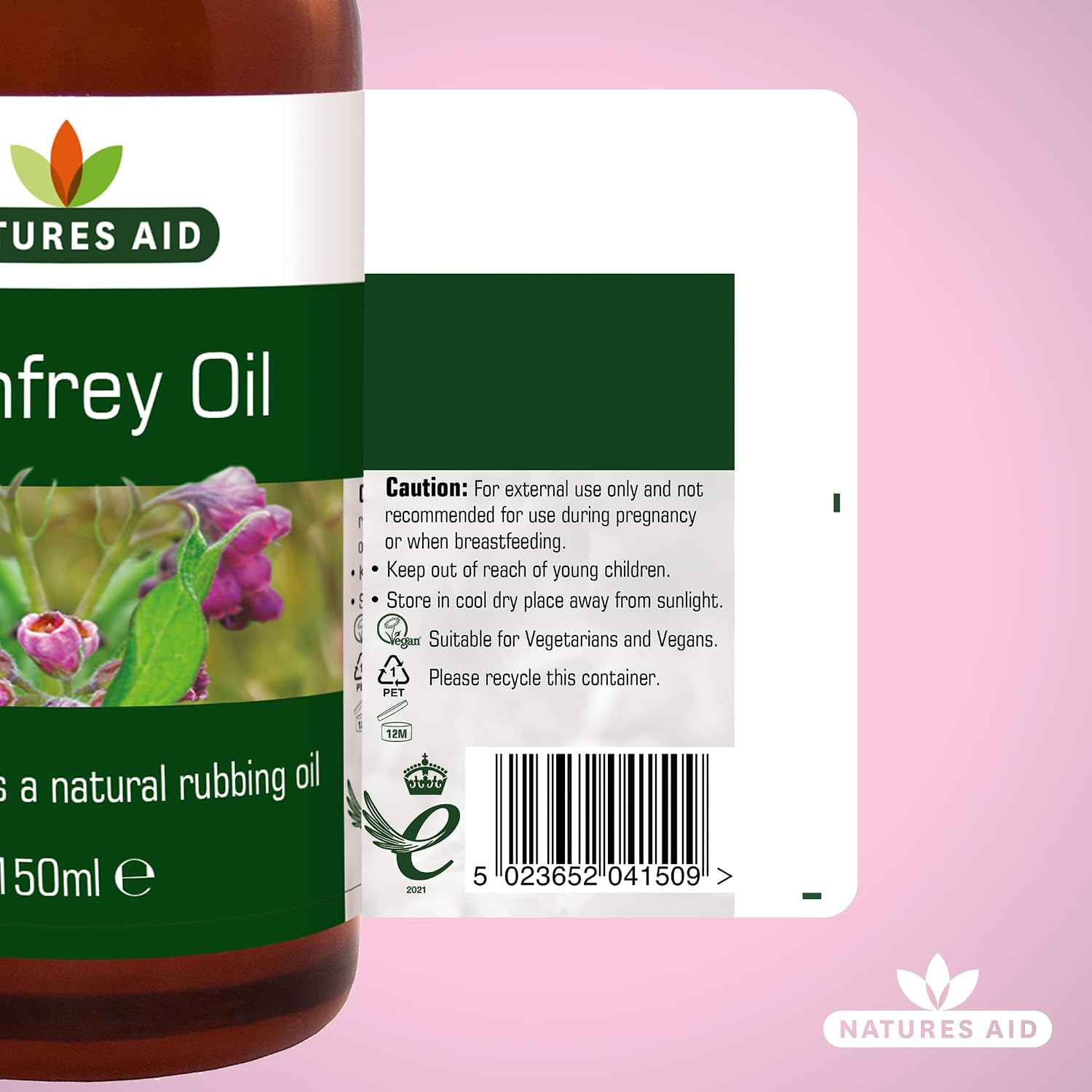 Natures Aid Comfrey Oil - 150ml