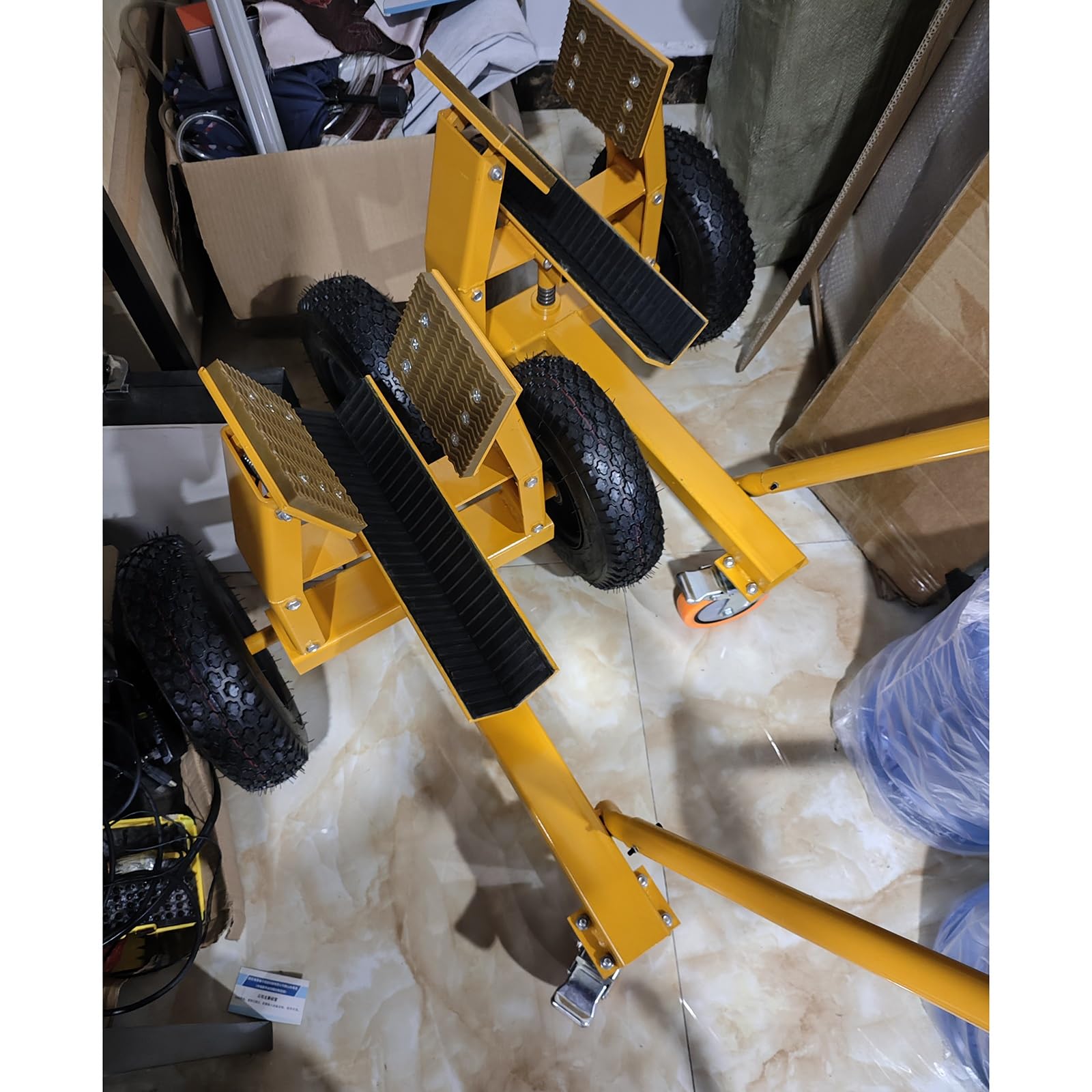 Ciężki wózek do płyt kamiennych 399 kg Capaci All-Terrain idealny dla stolarzy i konstrukcji i wszechstronnego transportu solut.