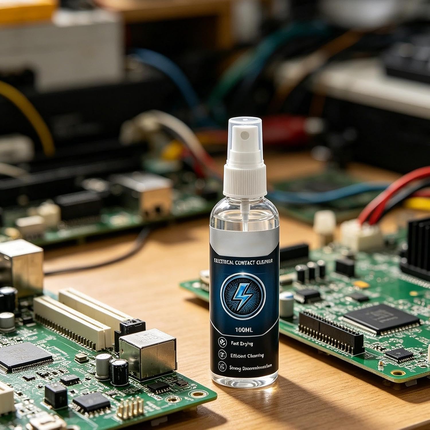 Contact Cleaner Spray Quick-Drying Safe Spray Agent