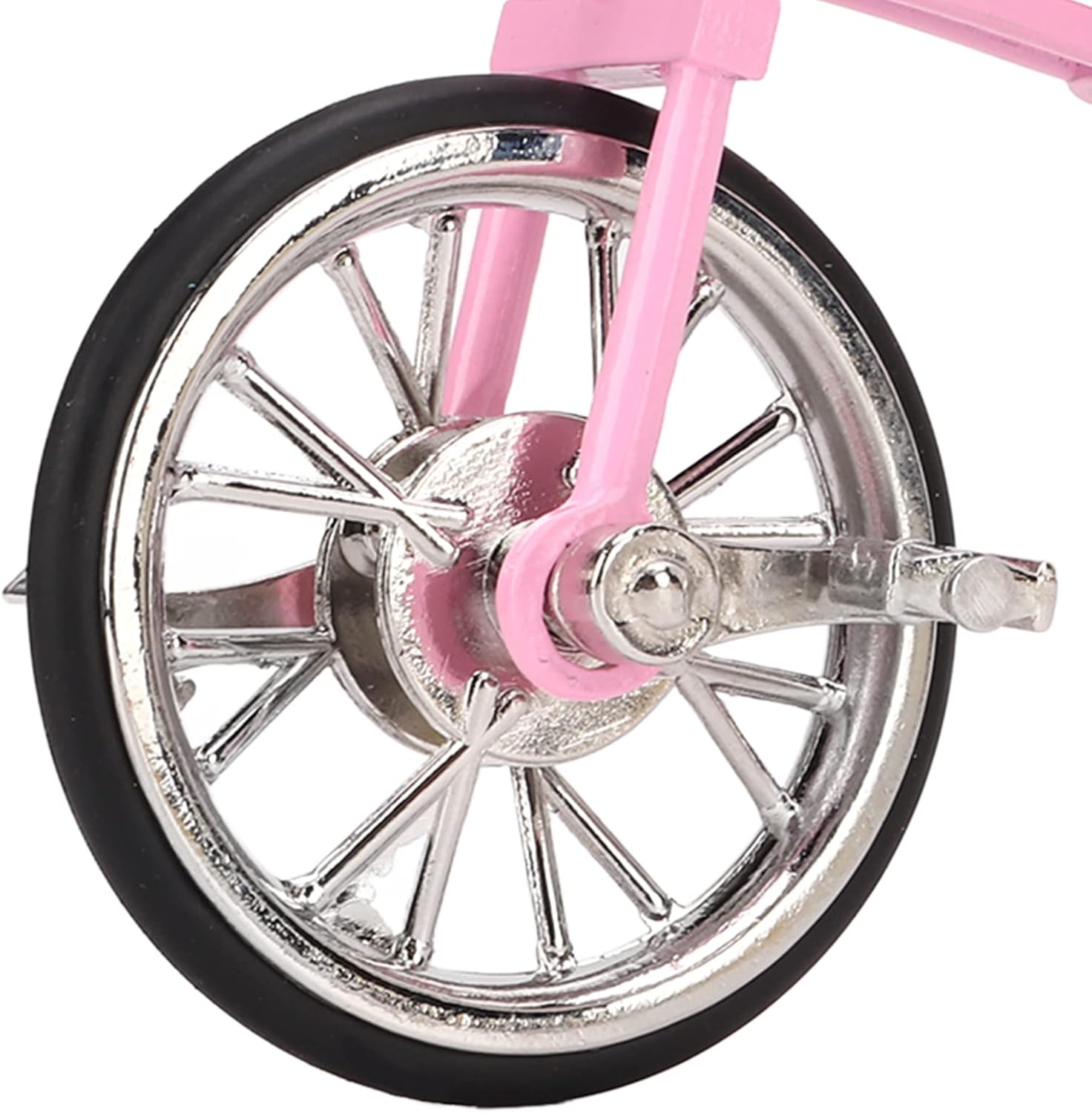 Look Toy Tricycle Model, Tricycle Ornament, Simulated Alloy DIY Collectible, Tricycle Toy for Home Decoration, Birthday