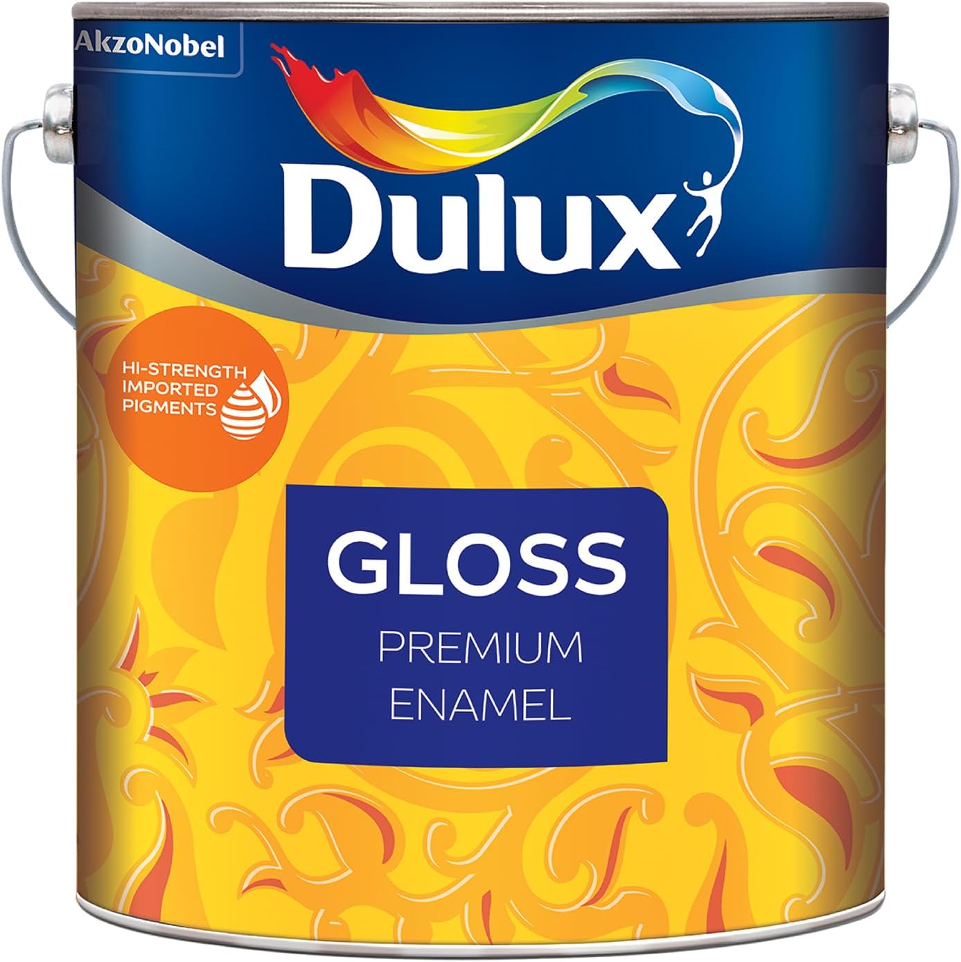 Gloss | Premium Enamel Paint for Decoration & Protection | Ideal For Painting Household items & furniture made of steel, wood, and aluminium, 1 Litres,Phiroza