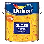 Dulux Gloss | Premium Enamel Paint for Decoration & Protection | Ideal For Painting Household items & furniture made of steel, wood, and aluminium, 4 Litres, PO Red
