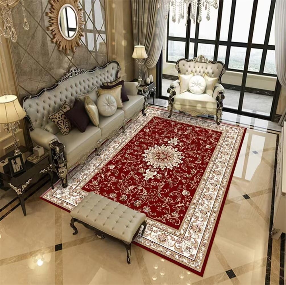 Tapis de salon lavable 180x230 pour éliminer les taches de la chambre d'enfant