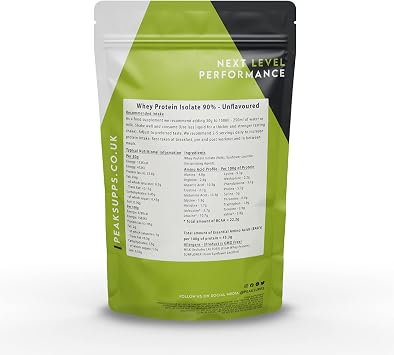 Whey Protein Isolate 90% - Unflavoured 500g